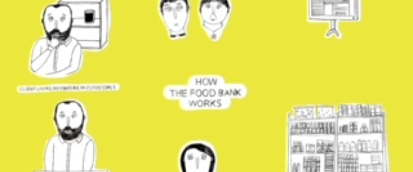 London Marathon Foodbank Fundraising Drive by Clydesdale Food Bank fundraising photo 1