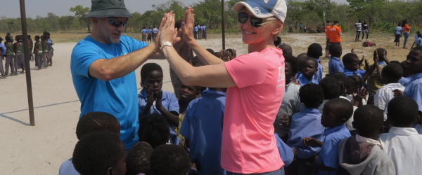 Charlie's Kilimanjaro climb for  the William Reid School.  by Baraka Community Partnerships fundraising photo 1