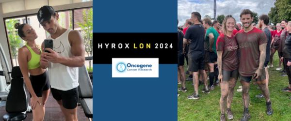 Joey & Hollie Hyrox 2024 by Oncogene Cancer Research fundraising photo 1