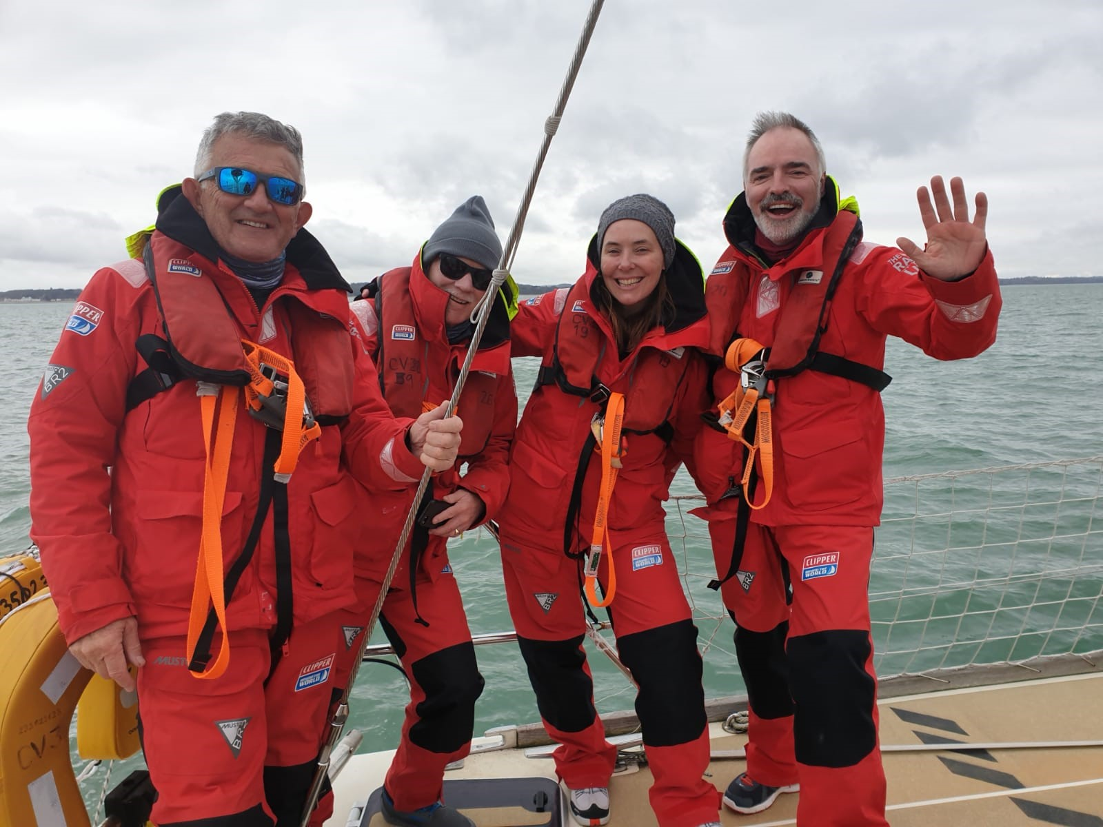 Caroline Speight, Clipper Round The World Race by The AHOY Centre fundraising photo 1