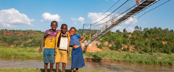 Connect, Empower, Transform: Help Build a Life-Changing Bridge in Rwanda with Knights Brown & Tony Gee 2025 by Bridges to Prosperity UK Charitable Trust fundraising photo 1