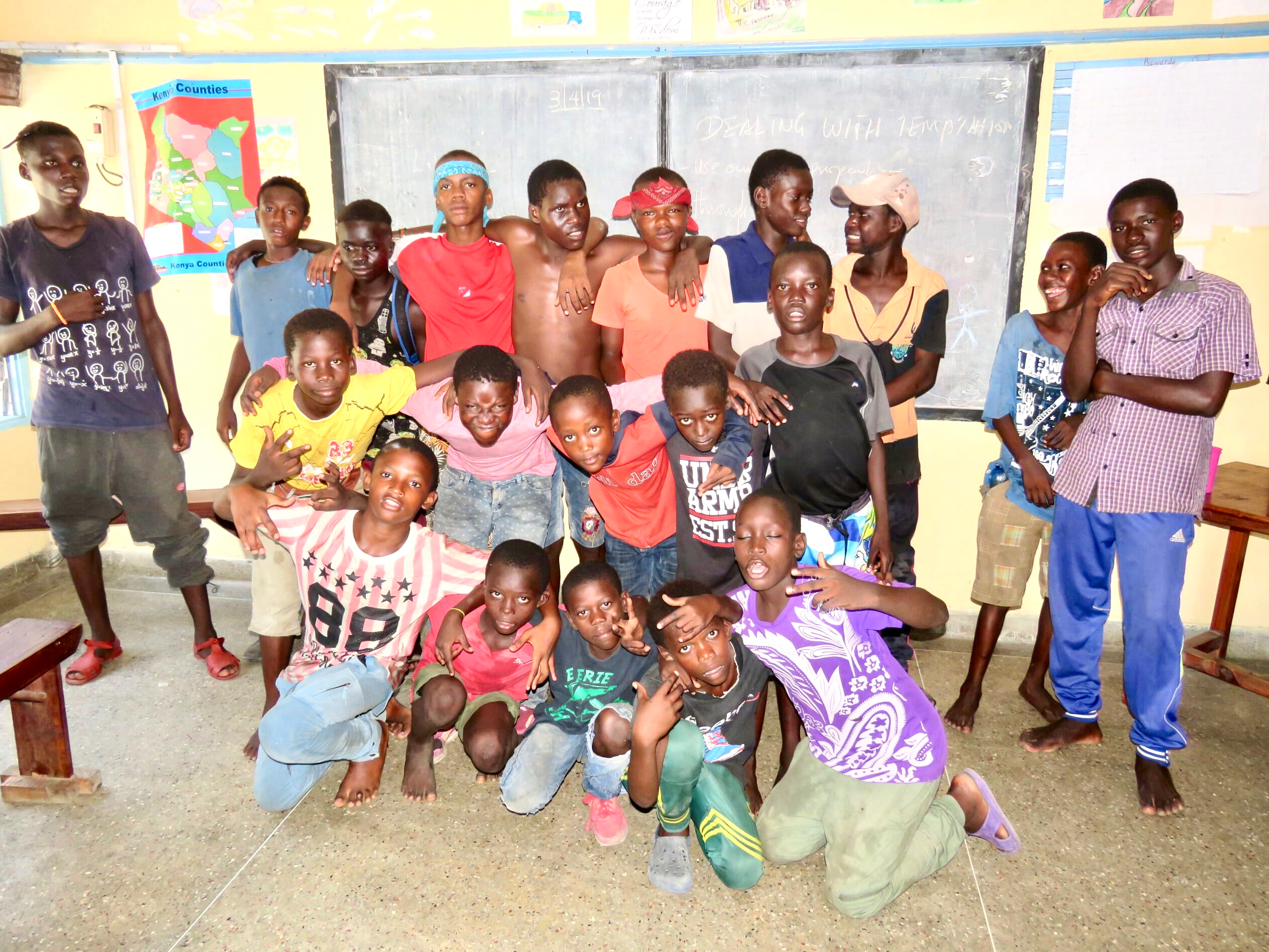 Helping Mombasa's street children  by Gap Kenya fundraising photo 1