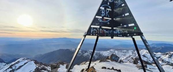 Sukh Ghosh - Climbing Mount Toubkal by Heartlink Ealing Hospital Heart Support Group fundraising photo 1