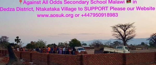Malawi Secondary School Building Project by AOS UK fundraising photo 1