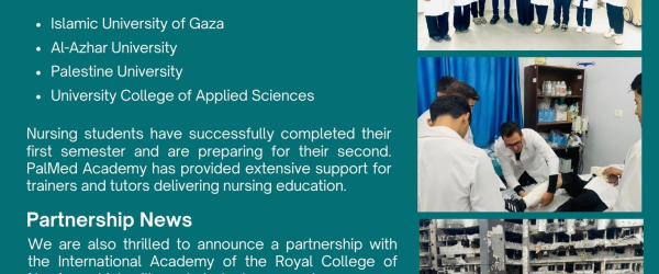 GEM: Empowering Medical Students in Gaza through Education by PALMED  UK fundraising photo 4