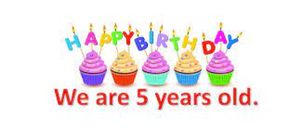 Birthday Celebrations '£5 to celebrate 5 years' by Bright Futures UK fundraising photo 1