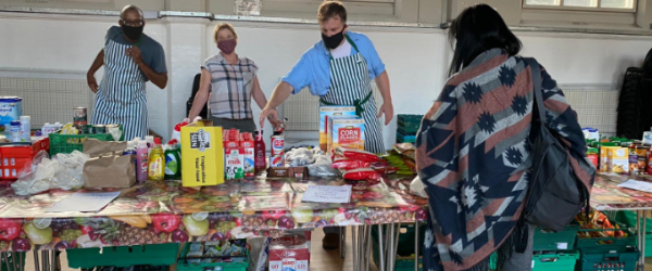 Christian Sailer's Food Bank Run  by Bowes Park Community Association fundraising photo 1