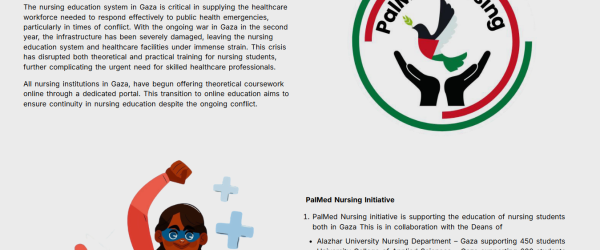 Empowering all health care Students in Gaza through Education by PALMED UK fundraising photo 3