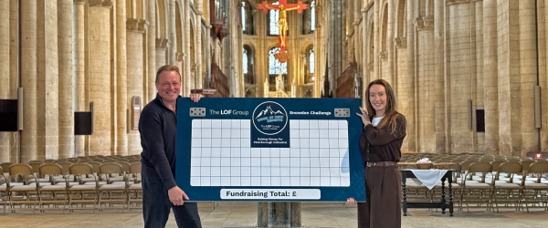 Work at New Heights Snowdon Challenge by Chapter of Peterborough Cathedral fundraising photo 2