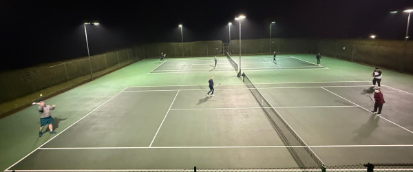  Upgrading our floodlights to energy efficient LEDs by Medstead Lawn Tennis Club fundraising photo 1
