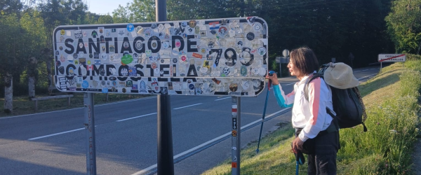 Gloria's Camino de Santiago Pilgrimage by South East Cancer Help Centre fundraising photo 2