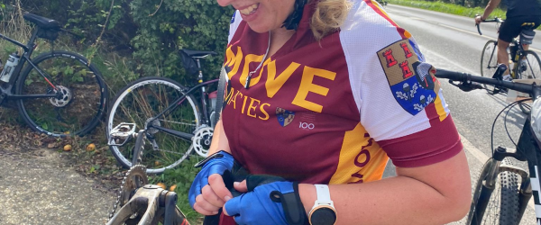 Tania is cycling the London to Brighton Cycle Ride 2023 by Stellenbosch University SA Foundation UK fundraising photo 3