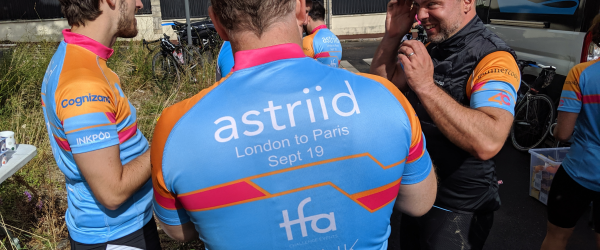 London to Paris 2 (L2P2) by Astriid fundraising photo 2