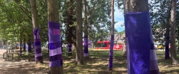 Paint Purley Purple 2026 by South East Cancer Help Centre fundraising photo 3