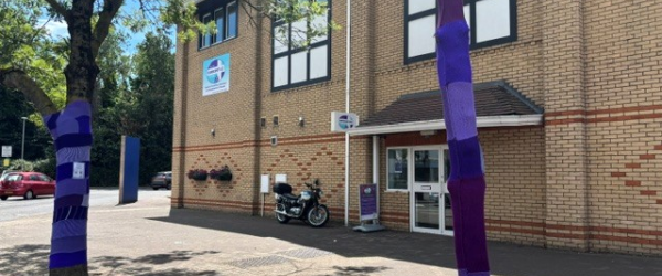 Paint Purley Purple 2026 by South East Cancer Help Centre fundraising photo 2