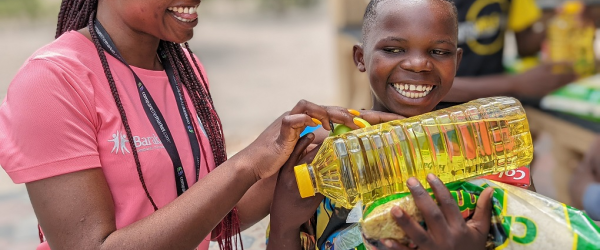 A Christmas gift of food and clothes for our BOOST children by Baraka Community Partnerships fundraising photo 1