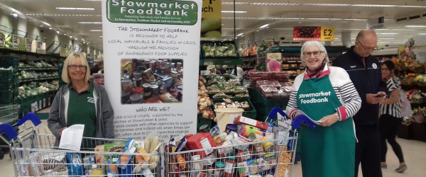 Stowmarket & area foodbank by New Life (Suffolk) fundraising photo 1