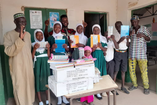 A Christmas Gift for The Gambia by Kaira Konko Scout Active Support cover photo