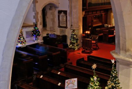 Christmas Tree Festival by Parish of St Peter Woking cover photo