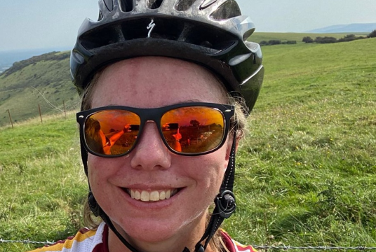 Join Me, Tania Mouton, on My London to Brighton Cycle Ride by Stellenbosch University SA Foundation UK cover photo