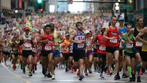 Marketing team half-marathon