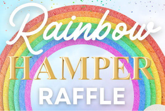 The Merry Market Rainbow Raffle  by Friends of Rathfern cover photo