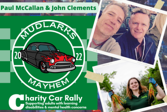 Charity Rally - Paul McCallan and John Clements (Paul Butler & Partners Wealth Management Ltd) by The Mudlarks Community cover photo