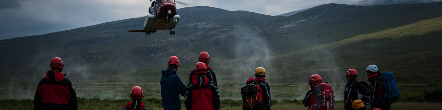 Scottish Mountain Rescue logo