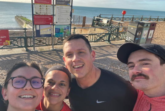 Josh, Charlie, Emma & Audrey VS Brighton Half Marathon by Bounds Green Food Bank cover photo
