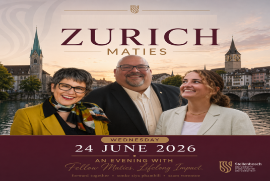 An evening in Zurich with Stellenbosch University by Stellenbosch University SA Foundation UK cover photo