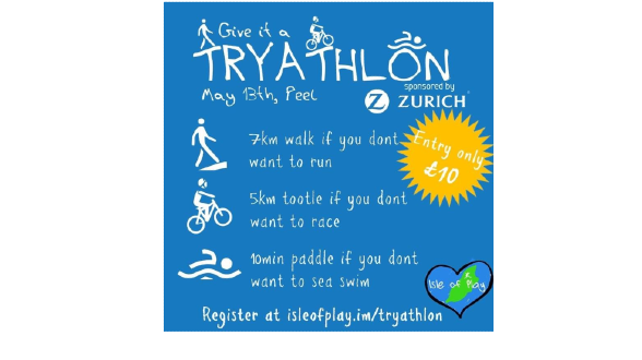 Alana's Give it a Tryathlon for Isle of Play 2023
