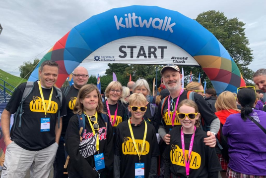 Edinburgh Kiltwalk 2023 (Team Leith!) by Kipawa Trust International cover photo