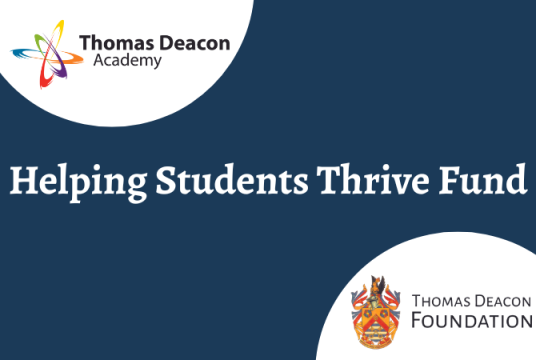 TDA Helping Students Thrive Fund by Thomas Deacon Foundation cover photo