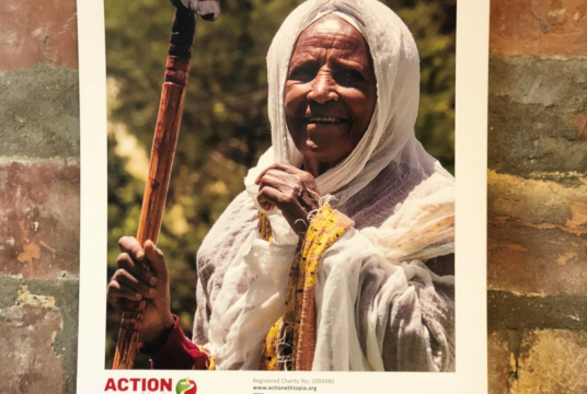 Calendar 2018 purchase or donate by Action Ethiopia cover photo