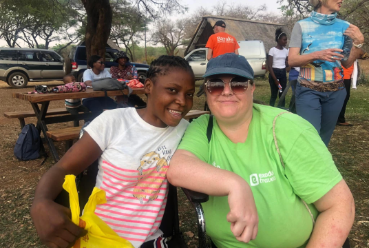 Elaine is raising money for children in Zambia by Baraka Community Partnerships cover photo