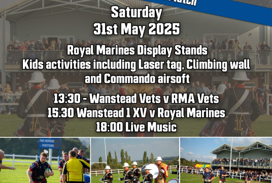 RMA - The Royal Marines Charity Day at Wanstead RFC by Wanstead RFC cover photo