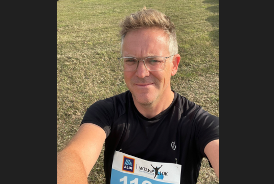 Steve Running Nottingham Half Marathon 2025 by Kipawa Trust International cover photo