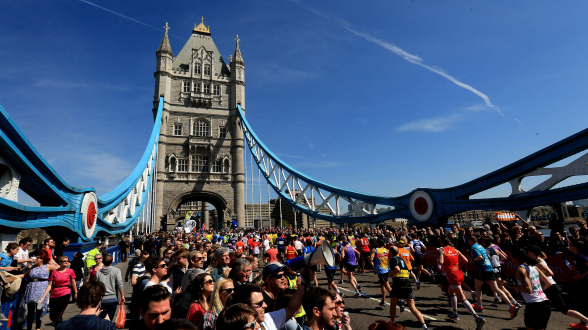 London Marathon - Aaron Muggeridge
