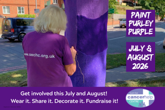 Paint Purley Purple  by South East Cancer Help Centre cover photo