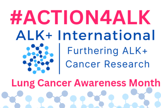 Lung Cancer Awareness Month 2024 by ALK+ International cover photo