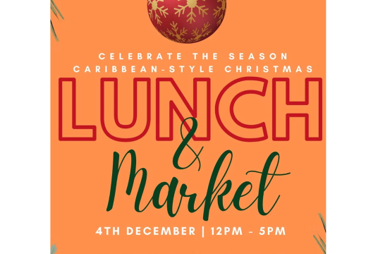 Caribbean Christmas Lunch & Market Thursday, 4th Dec,  12:00PM-17:00PM! by Hillel Bright Futures Trust cover photo
