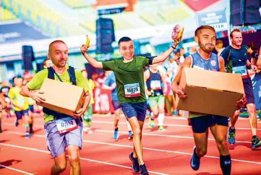 "Lawrie, Henry & Joel run a Marathon in Amsterdam" by Bounds Green Food Bank cover photo