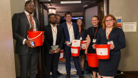 Donation Collection at The Construction News Awards