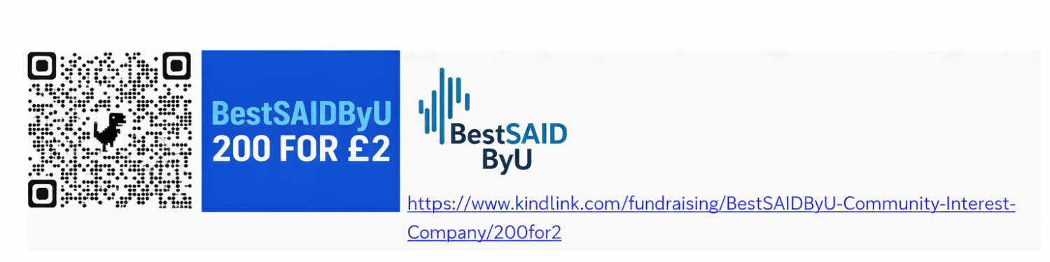 BestSAIDByU Community Interest Company logo