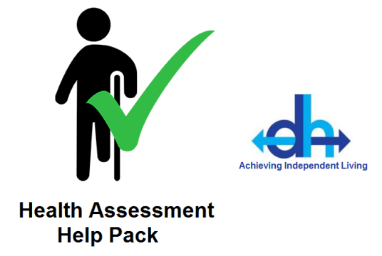 Health Assessment Help Pack by Disability Huntingdonshire cover photo