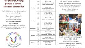 All charitable work