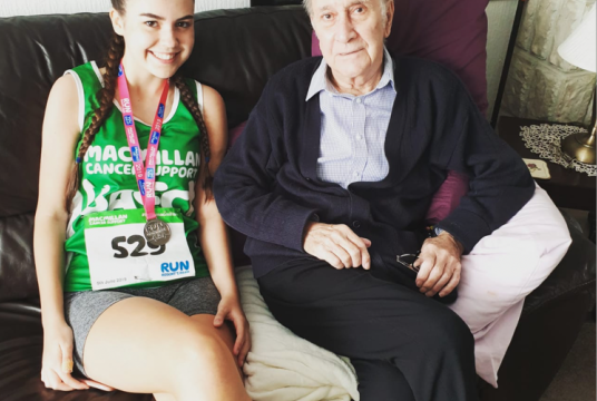 Sponsoring Molly to run  the 2021 London Marathon  in memory of her Grandad by London Asbestos Support Awareness Group cover photo