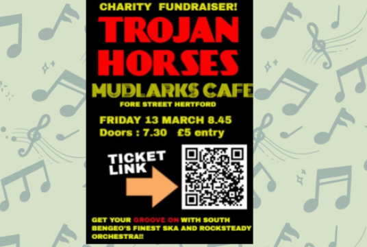 Trojan Horses @ Mudlarks Cafe Friday 13th March  by The Mudlarks Community cover photo