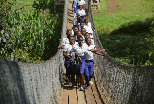Nyarurama Trail Bridge – COWI volunteers & B2P by Bridges to Prosperity UK Charitable Trust cover photo