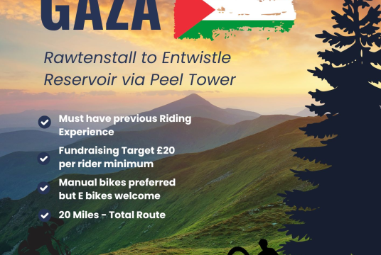 Ride For Gaza by Ashfaq Hussain cover photo